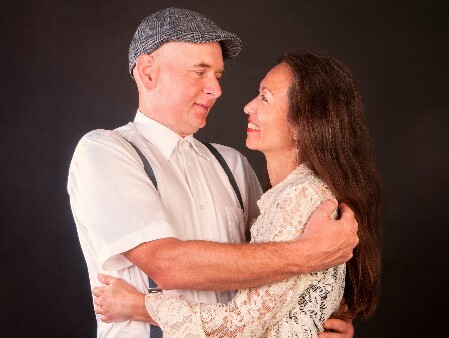Pärchen Fotoshooting verliebt