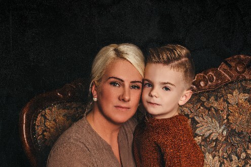 Fine Art Portrait Mutter Sohn